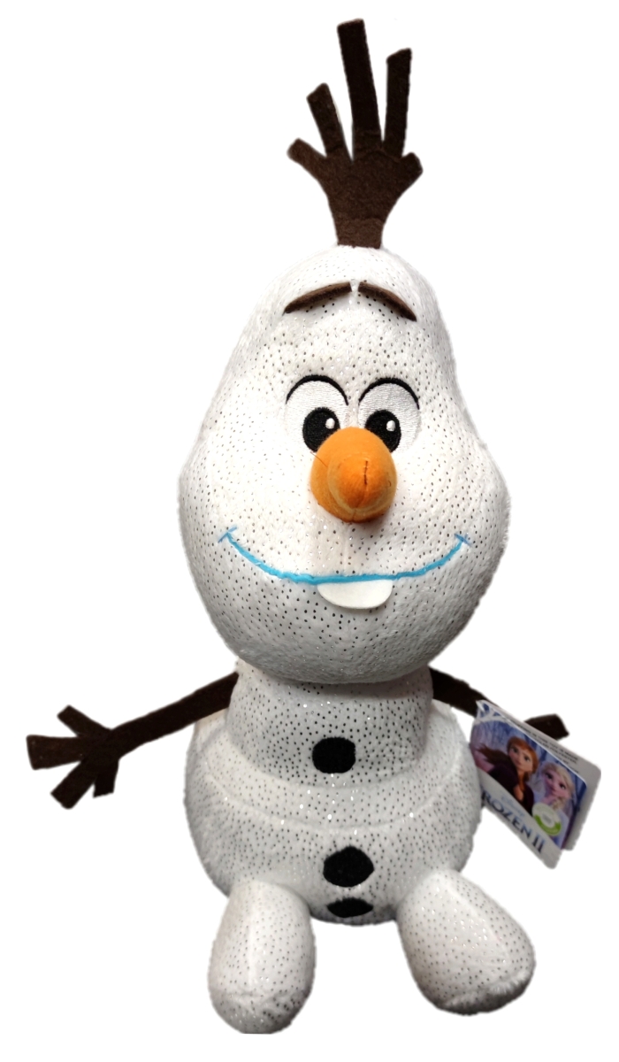 Olaf Plüschtier aus Disneys Frozen - Die Eiskönigin. Das Kuscheltier hat eine Größe von 30 cm
